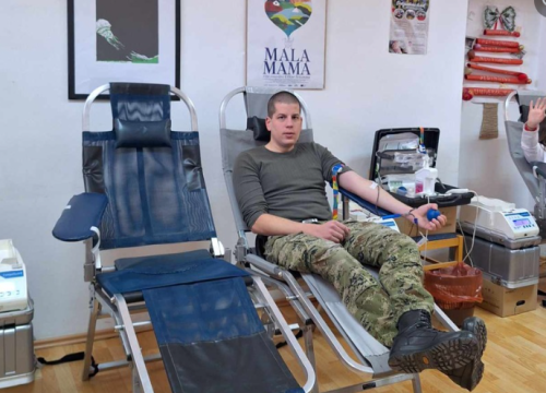 U Kninu održana akcija darivanja krvi, prikupljeno 38 doza