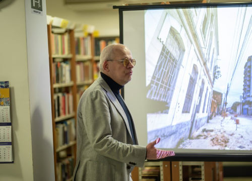 Fotografija 2 - Oleg Maštruko Kninjanima pričao i o iskustvu s halucinogenom drogom ayahuascom