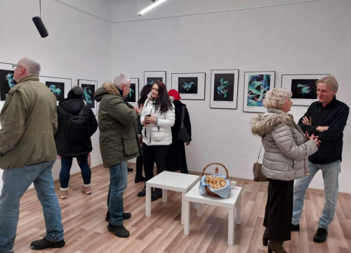 Fotografija 2 - Originalnom izložbom Hoyka predstavio svoje kvantne životinje u Kninu