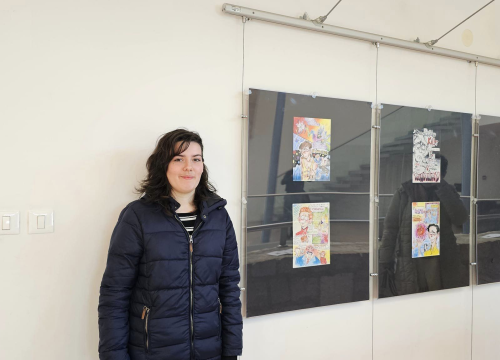 Maruška crta od treće godina, a danas je u Šibeniku otvorila svoju prvu izložbu: 'Strip mi daje slobodu stvaranja vlastite priče'