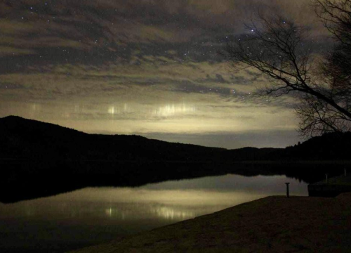 Misteriozna svjetlost na nebu prije neki dan iznad Visovca je rijedak optički fenomen