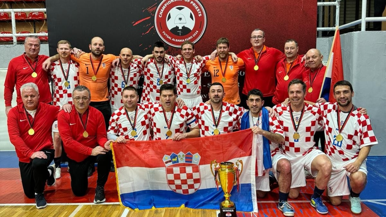 Hrvatska reprezentacija svećenika osvojila europsko zlato nakon 18 godina