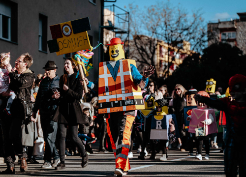Fotografija 16 - Maškarana povorka prošla kroz grad (1. dio): Najbolja maska Lego, najprovokativnija Oko sokolovo