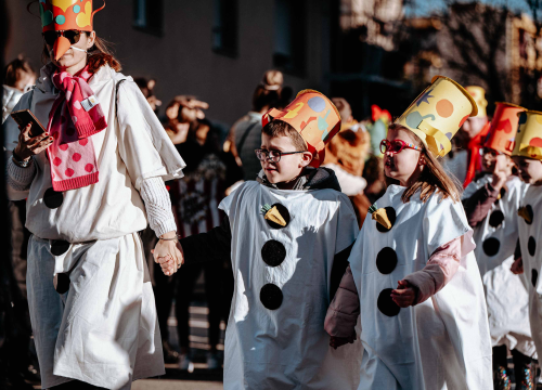 Fotografija 20 - Maškarana povorka prošla kroz grad (1. dio): Najbolja maska Lego, najprovokativnija Oko sokolovo