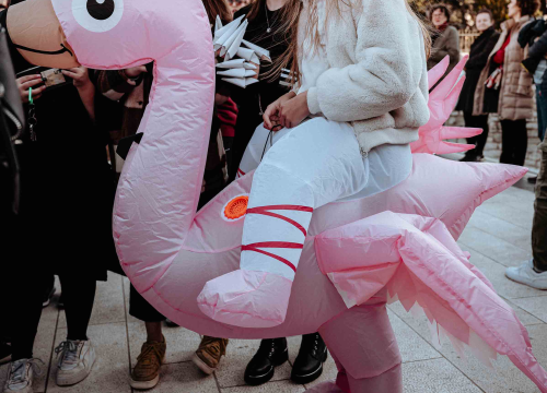 Fotografija 6 - Maškarana povorka prošla kroz grad (2. dio): Najbolja maska Lego, najprovokativnija Oko sokolovo