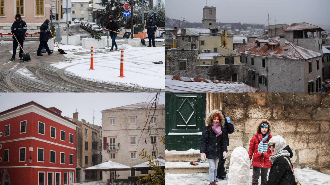 Ovako je Šibenik izgledao na današnji dan 2018. godine, danas je 19 stupnjeva više