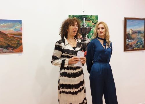 U knjižnici otvorena izložba mlade umjetnice Lucije Živković