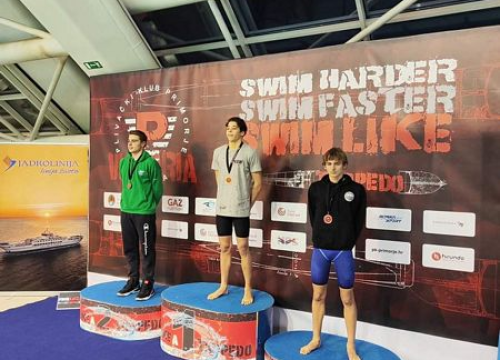 Fotografija 3 - Bronca Gorana Stegića na međunarodnom plivačkom mitingu u Rijeci