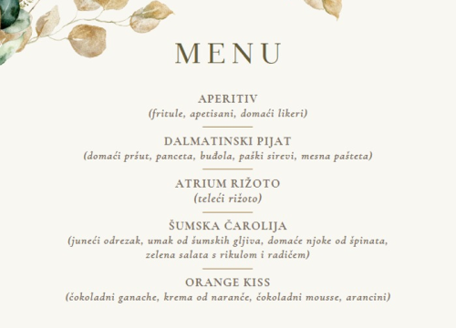 Fotografija 2 - Provedite nezaboravni Dan žena u restoranu Atrium!