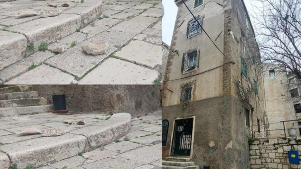 Izbjegavajte Goricu kod sv. Krševana, padaju komadi fasade