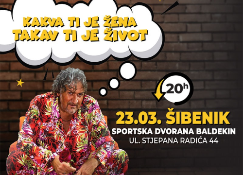 Fotografija 2 - Hit predstava 'Kakva ti je žena, takav ti je život' gostuje u Šibeniku!