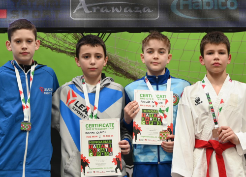 Fotografija 6 - Karataši KK Okit popeli se na pobjedničko postolje u Mađarskoj