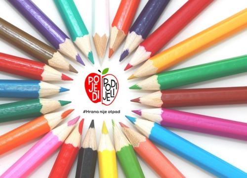 Javni poziv osnovnim i srednjim školama za sudjelovanjem na izložbi 'Hrana nije otpad i ja mogu utjecati!'