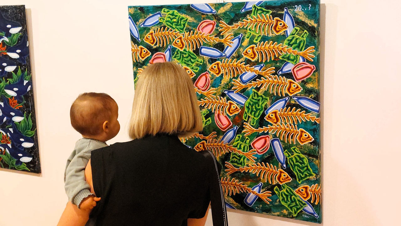 U knjižnici otvorena izložba Marina Štokića