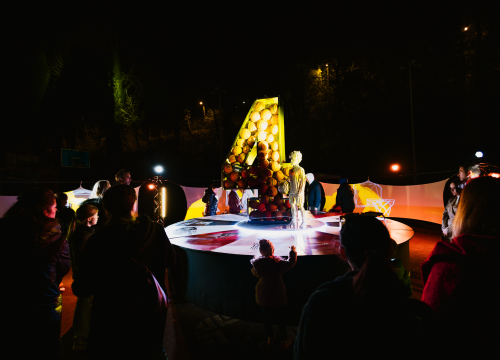 Fotografija 9 -  Rad posvećen Draženu Petroviću predstavljen na Tuškancu