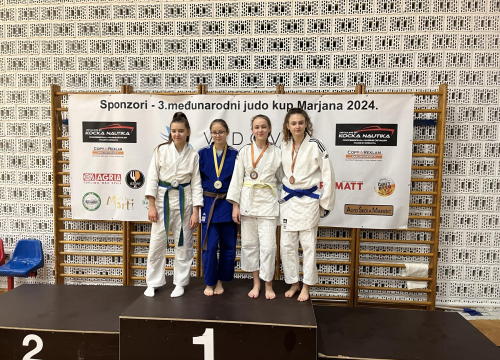 Fotografija 4 - Članovi Judo kluba Šibenik na turniru Kup Marjana osvojili jednu zlatnu i tri brončane medalje