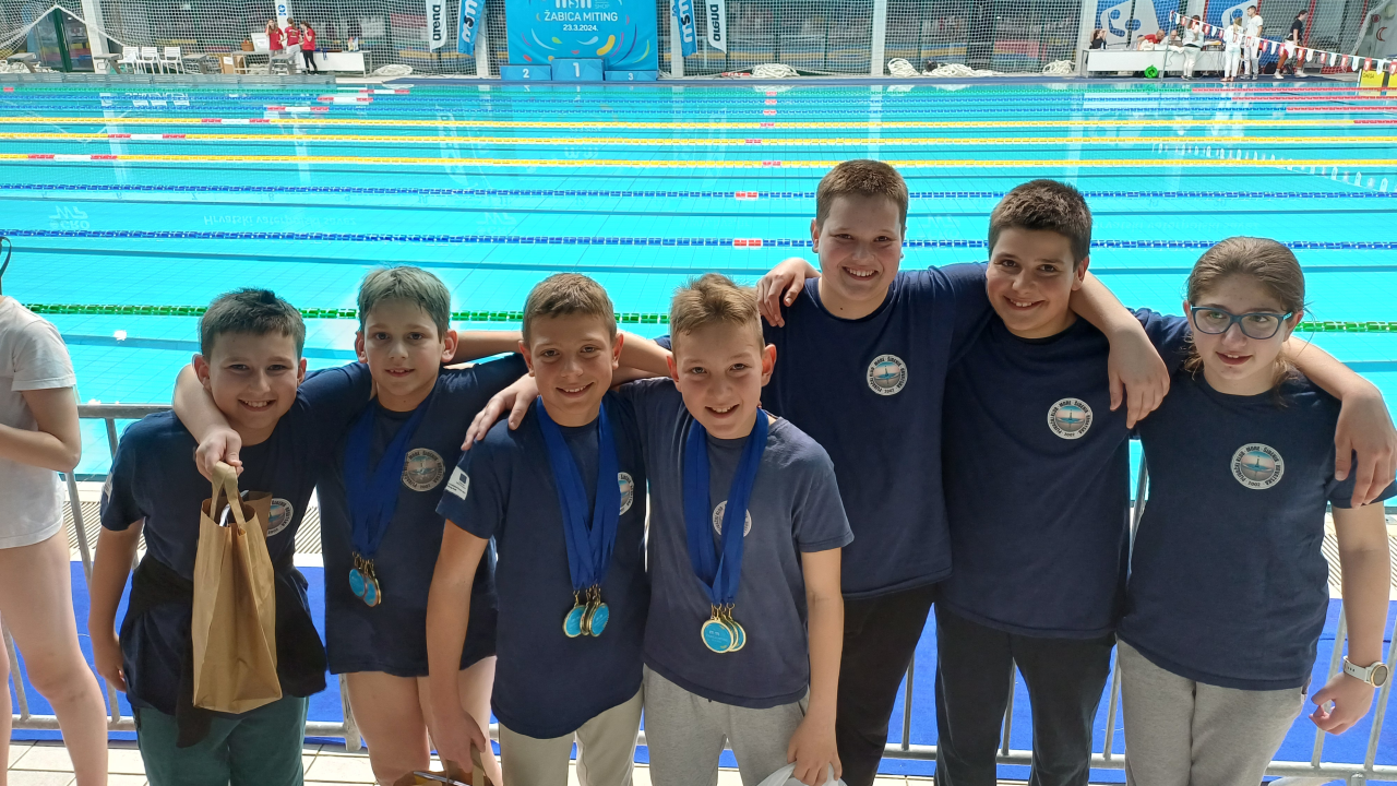 Mislav Badurina, Mate Džepina i Petar Stegić sjajni na plivačkom mitingu u Zagrebu