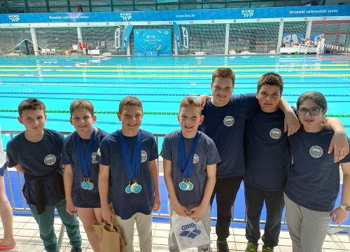 Fotografija 2 - Mislav Badurina, Mate Džepina i Petar Stegić sjajni na plivačkom mitingu u Zagrebu