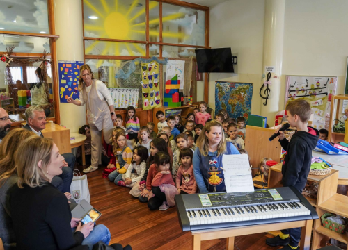 Fotografija 6 - Gradonačelnik Burić posjetio Dječji vrtić Brat Sunce