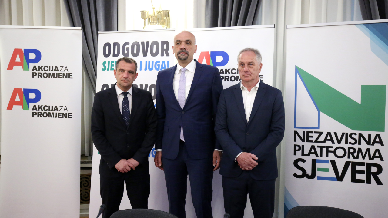 Župan Marko Jelić predstavio koaliciju 'Odgovor sjevera i juga'