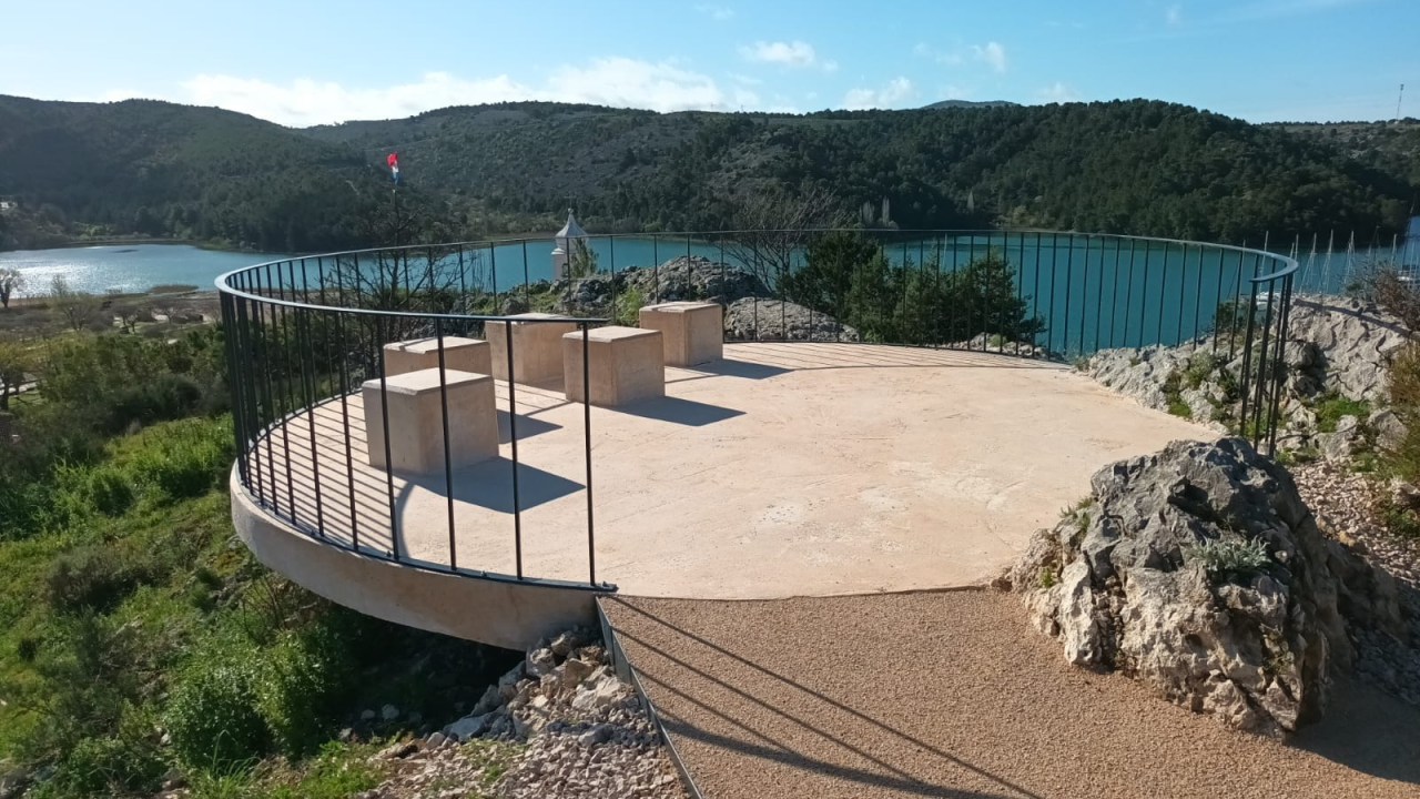 U Skradinu uređena staza i vidikovac utvrde Turina