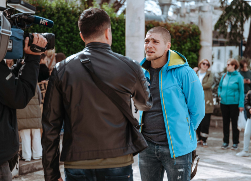 Fotografija 12 - Prosvjed za profesora Tonija Skelina: 'Doživio je ogromnu nepravdu, svi smo u stanju šoka'