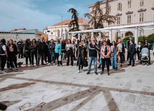 Fotografija 15 - Prosvjed za profesora Tonija Skelina: 'Doživio je ogromnu nepravdu, svi smo u stanju šoka'