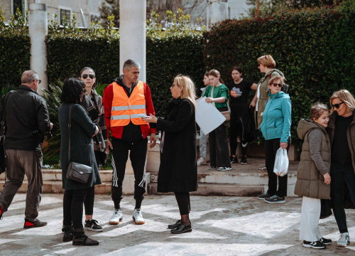 Fotografija 19 - Prosvjed za profesora Tonija Skelina: 'Doživio je ogromnu nepravdu, svi smo u stanju šoka'