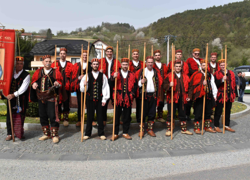 Fotografija 3 - U župi Sv. Ane u Loboru i čuvari Kristova groba iz Mirlovića