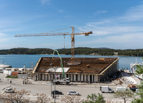 Fotografija 3 - Putnički terminal na gatu Vrulje već sad dominira šibenskom lukom