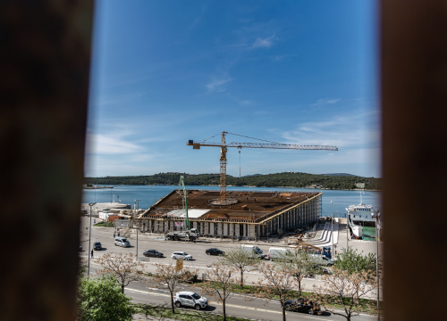 Fotografija 8 - Putnički terminal na gatu Vrulje već sad dominira šibenskom lukom