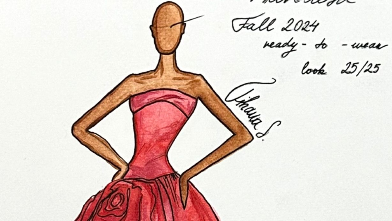 U knjižnici izložba crteža košarkašice ŽKK Šibenik