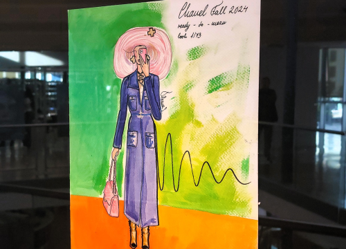 Fotografija 10 - U knjižnici otvorena izložba modnih crteža košarkašice Šibenika Tihane Stojsavljević