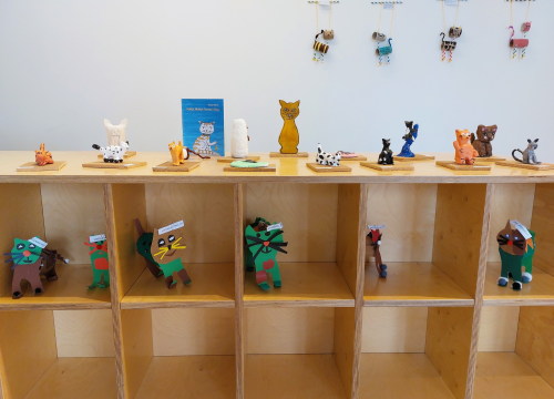 Fotografija 3 - Na Zlarinu otvorena izložba likovnih i literarnih radova s natječaja Mačke