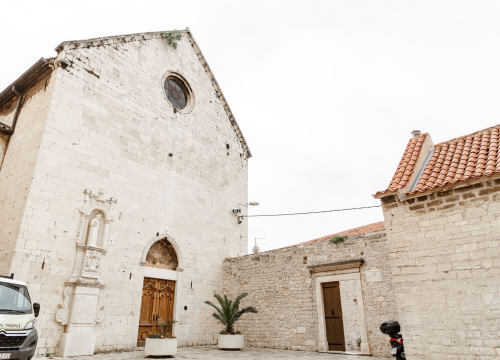 Fotografija 3 - Ne da se smokva s vrha crkve sv. Frane u Šibeniku: Rezali su je, ali opet se vratila