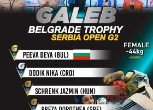 Fotografija 5 - Josip Teskera srebrom u Beogradu osigurao Europsko prvenstvo, Nika Dodik također srebrna