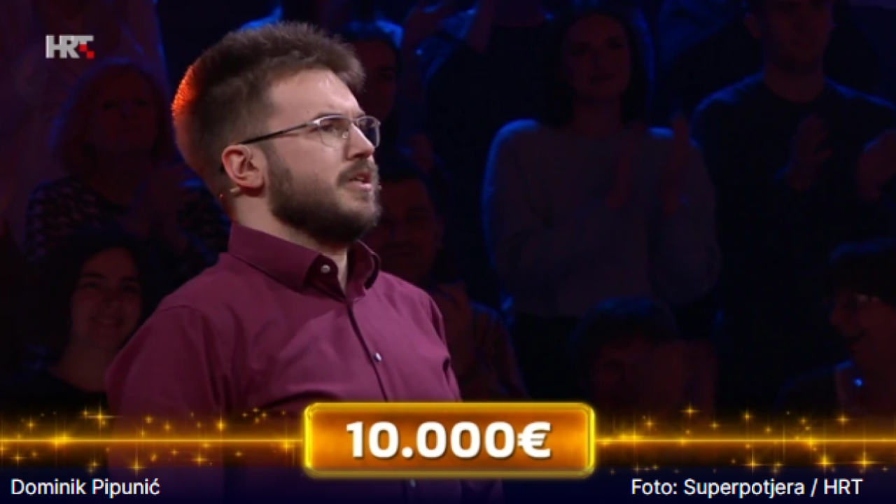 Mladi student pobijedio četvero lovaca i uzeo 10 tisuća eura, ostale mu četiri sekunde