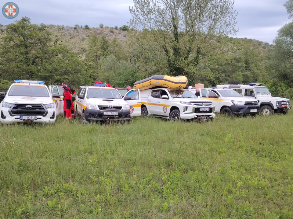 Na Krki održana vježba spašavanja na vodama i u poplavama