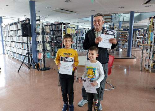 Roko Vranjić najmlađi je najčitatelj šibenske knjižnice