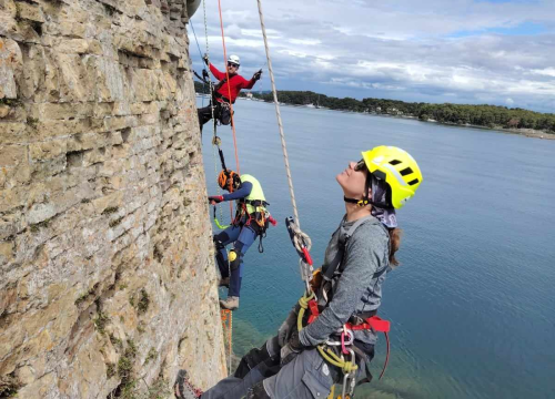Fotografija 14 - Tvrđava sv. Nikole se priprema za sezonu: Njene zidine očišćene od raslinja, trave...