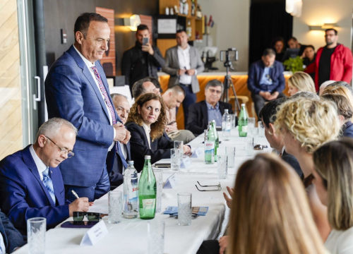 Fotografija 4 - Izaslanstvo albanskog grada Pogradeca u službenom posjetu Šibeniku