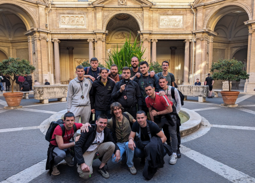 Fotografija 7 - Vodički žudije na hodočašću u Vatikanu, prisustvovali su i audijenciji s papom