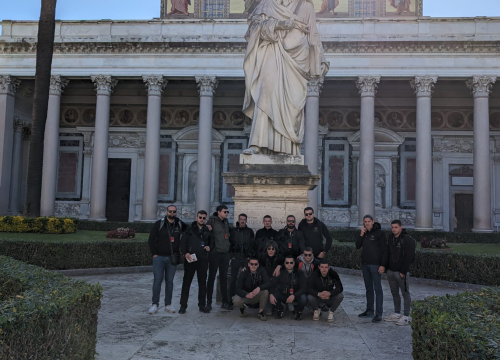 Fotografija 10 - Vodički žudije na hodočašću u Vatikanu, prisustvovali su i audijenciji s papom