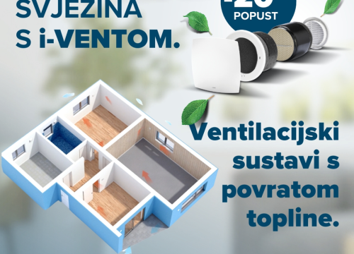 Fotografija 6 - Neka proljetna svježina zavlada vašim domom uz ventilacijski sustav!