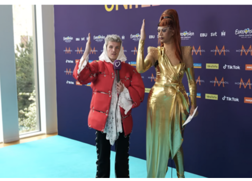 Samo dva dana do nastupa Baby Lasagne, danas se prošetao tirkiznim tepihom