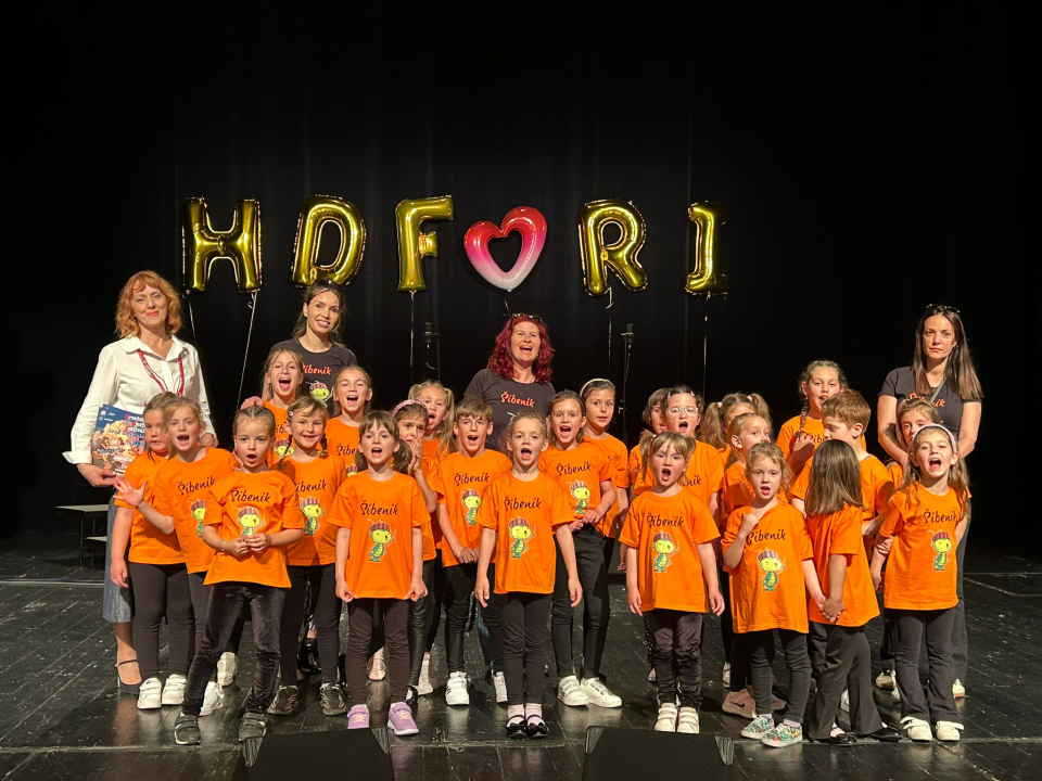 Djeca iz DV Šibenska maslina i Smilje sudjelovala na koncertu dječjih zborova u Rijeci