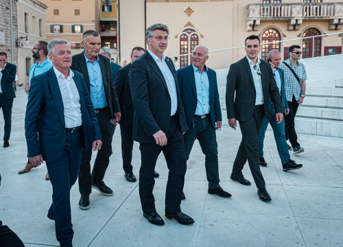Plenković sutra u Šibeniku s kandidatima s liste za EU parlament