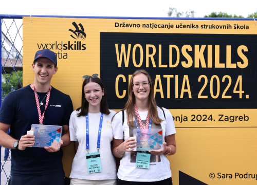 Fotografija 8 - 'Zlatni maturanti': Ema i Dino najbolji u Hrvatskoj na državnom natjecanju strukovnih škola