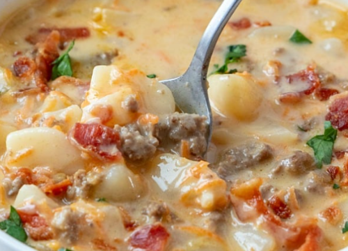 Recept za jelo na žlicu s mljevenom junetinom i sirom