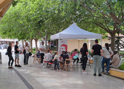 Fotografija 4 - Akcija upisa u Hrvatski registar dobrovoljnih darivatelja krvotvornih matičnih stanica u Vodicama